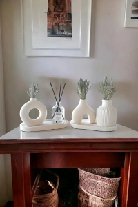 Dekoratif Minyatür Vazolu Oda Kokusu Fırsat Seti